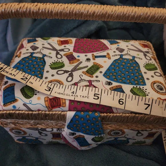 Colorful Sewing Kit Box - Picture 2 of 4